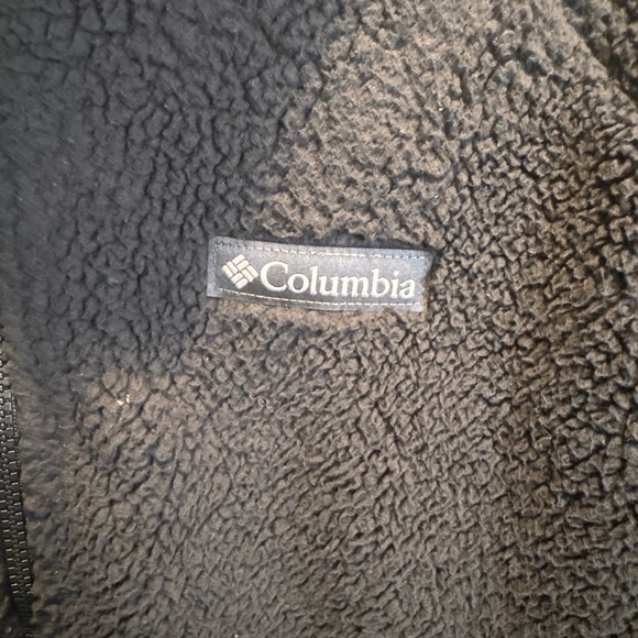 Columbia Black Fleece Jacket - Picture 2 of 5